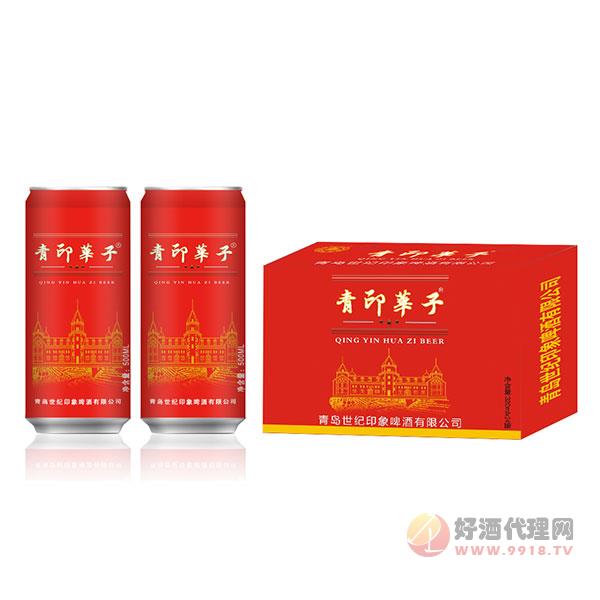 青印華子啤酒500mlx12罐