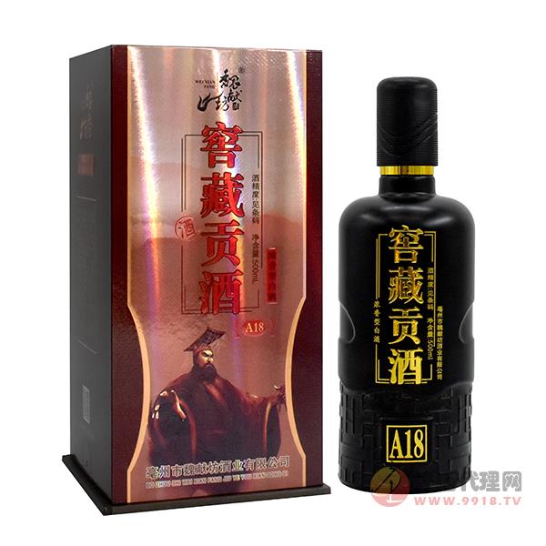 魏献坊窖藏贡酒A18浓香型500ml