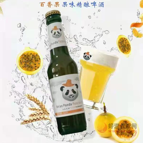 柯蓝熊猫精酿啤酒百香果味275ml