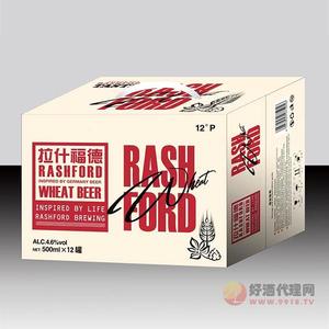 拉什福德白啤500mlx12罐