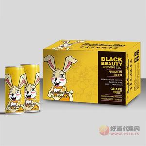 密林雪兔百香果精酿啤酒330mlx24罐