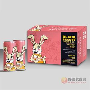 密林雪兔西柚精酿啤酒330mlx24罐
