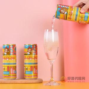 啪嗒荔枝风味苏打酒320ml