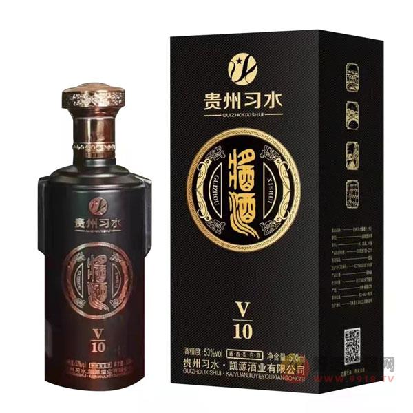 贵州习水酱酒V10酱香型53度500ml