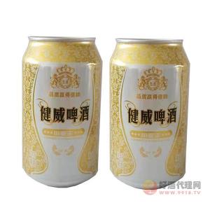 健威小麦王啤酒330ml