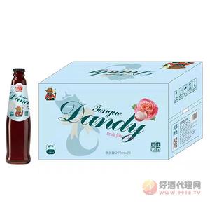 果汁啤酒玫瑰荔枝味270mlx24瓶
