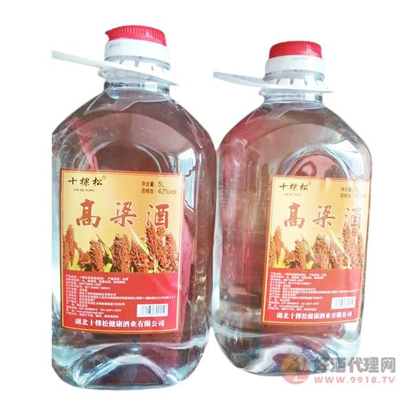 十棵松高粱酒42度5L