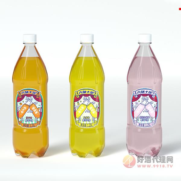 汽场十足果汁汽水1.25L