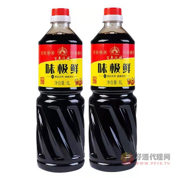 百年掖城味极鲜酱油1L