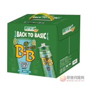 麦芽花德式小麦白啤酒980mlx6瓶
