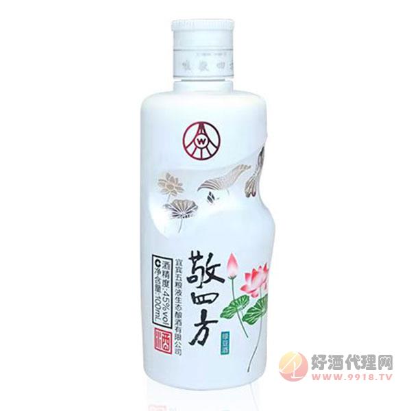 敬四方绿豆酒45度100ml