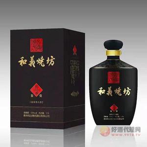 和义烧坊酒鉴赏53度1.5L