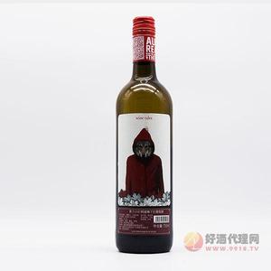 奥兰小红帽越嗨干红葡萄酒750ml