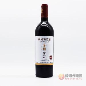 长城金樽尚品橡木桶解百纳干红葡萄酒750ml