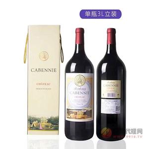 法国卡本尼干红葡萄酒5L