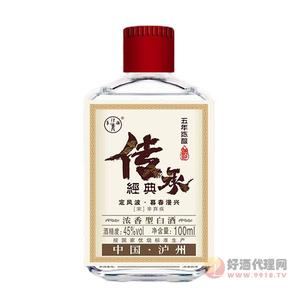 千钟酒传承经典浓香型45度100ml