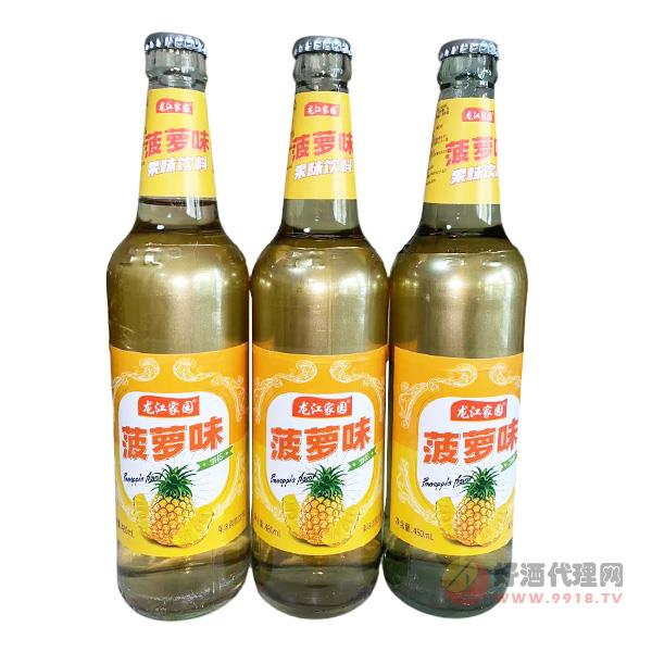 龙江家园菠萝果味饮料480ml