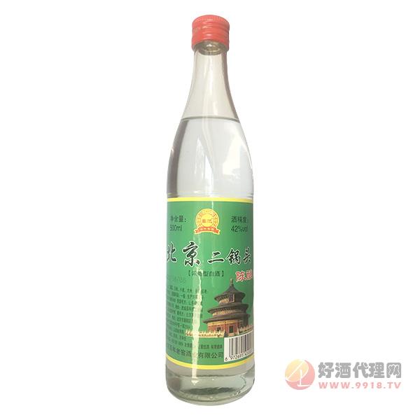 禹池北京二锅头酒浓香型42度500ml