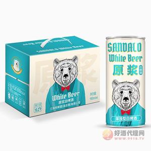 三得利原浆白啤酒980mlx6罐