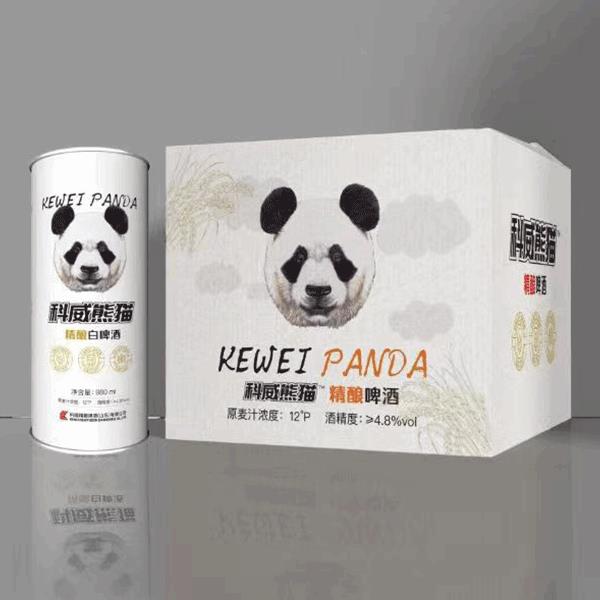 科威熊猫精酿啤酒980ml