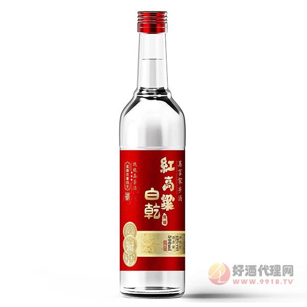 红高粱白干酒浓香型49度500ml