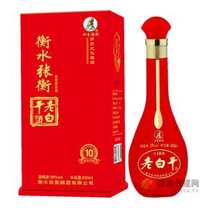 古法10衡水张衡老白干酒39度500ml