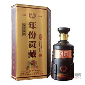 年份贡藏窖藏30浓香型500ml