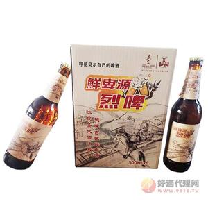 鲜卑源烈啤啤酒500ml