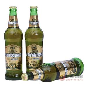 鲜卑源老猎全麦芽啤酒500ml