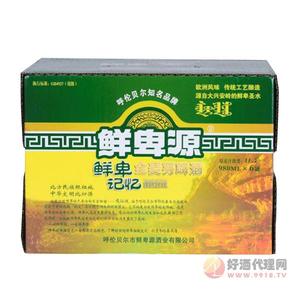 鲜卑记忆全麦芽啤酒980mlx6罐