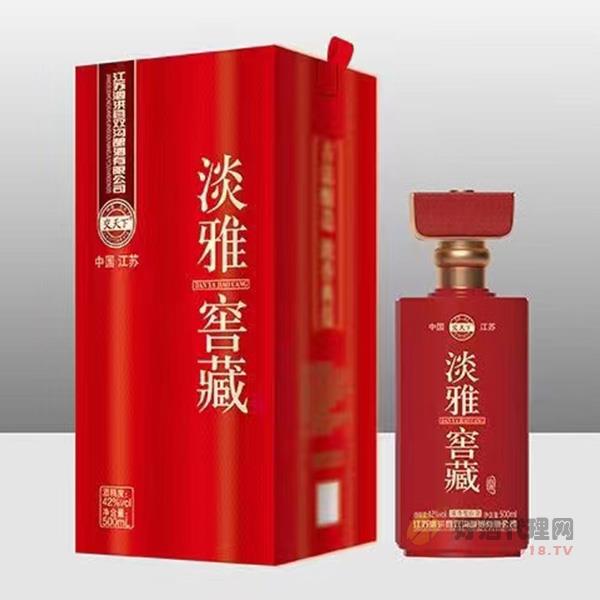 淡雅窖藏酒42度500ml