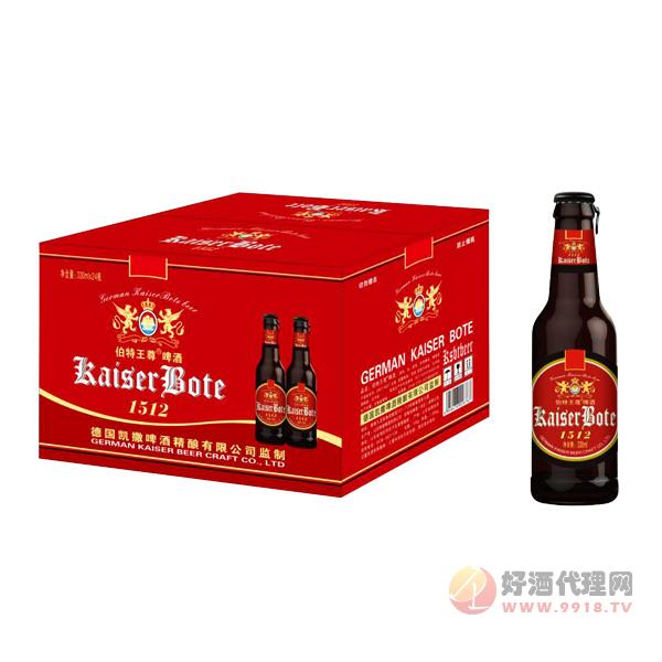 凯撒伯特王尊啤酒330ml×24瓶箱