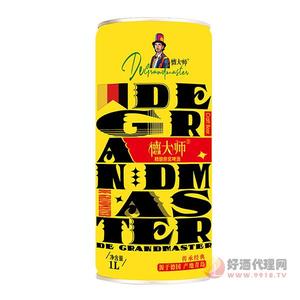 德大师精酿原浆啤酒1L