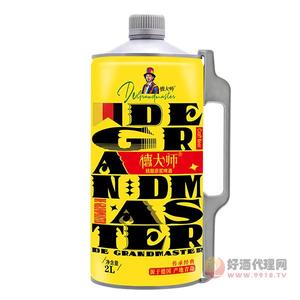 德大师精酿原浆啤酒2L