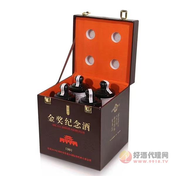 金奖纪念酒30清香型475ml