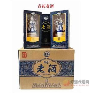 东杏青花老酒清香型53度475mlx6瓶