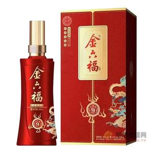 金六福酒9浓香型50度500ml