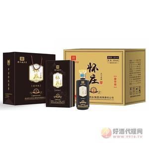 怀庄酒名门荣耀53度500mlx6瓶
