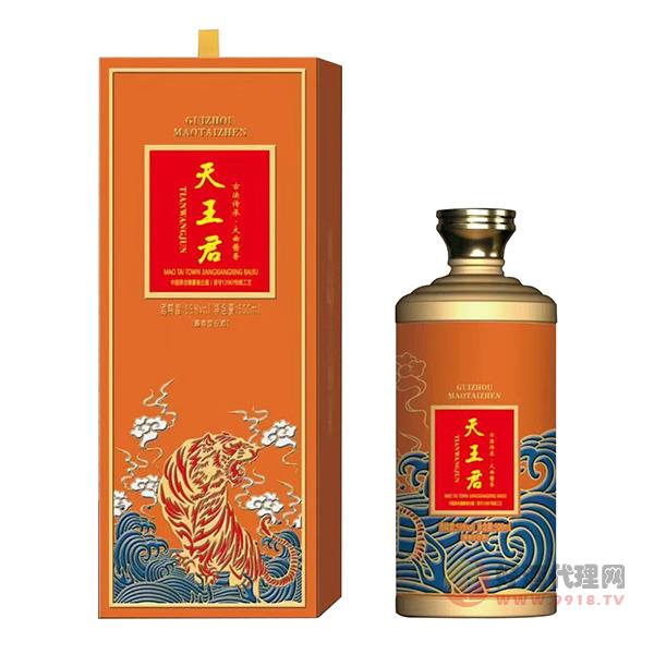 天王君酒老酱53度500ml