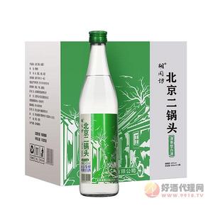 胡同坊北京二锅头绿标42度500mlx12瓶l