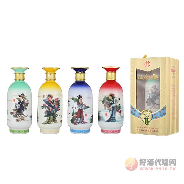 杜康秘藏琴棋书画白酒浓香型52度500ml