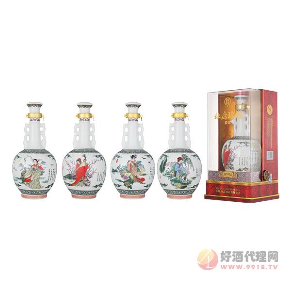 杜康珍藏精品四季风韵浓香型白酒52度500ml