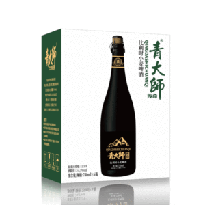青大师传奇比利时小麦啤酒750mlx6瓶