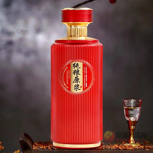 纯粮原浆酒清香型42度500ml