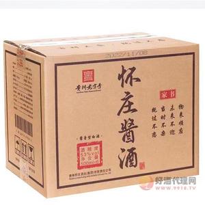 怀庄酱酒家书500mlx6瓶