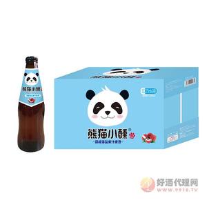 熊猫小醺荔枝海盐果汁啤酒275mlx24瓶