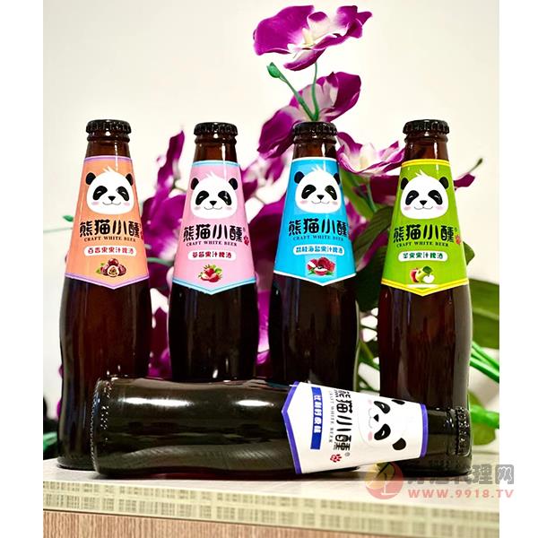 熊猫小醺苏打啤酒275ml