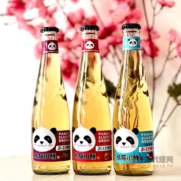 熊猫小醺苏打啤酒瓶装
