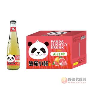 熊猫小醺西柚苏打啤酒275mlx24瓶