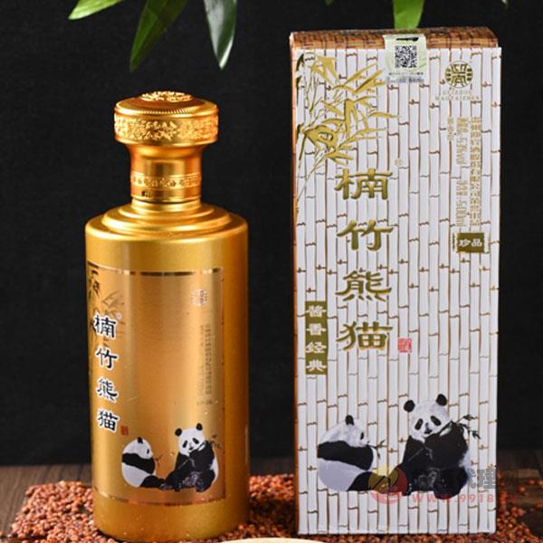楠竹熊猫白酒酱香型100ml